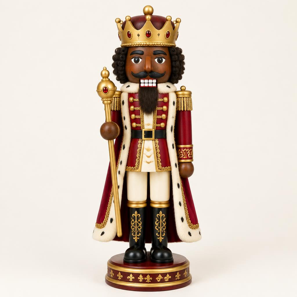 Black Royal Nutcracker King